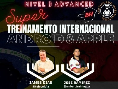 CURSO ANDROID E APPLE - REPARO AVANADO ELETRNICA, MICROSOLDA E CONSERTO NVEL 3 INTERNACIONAL